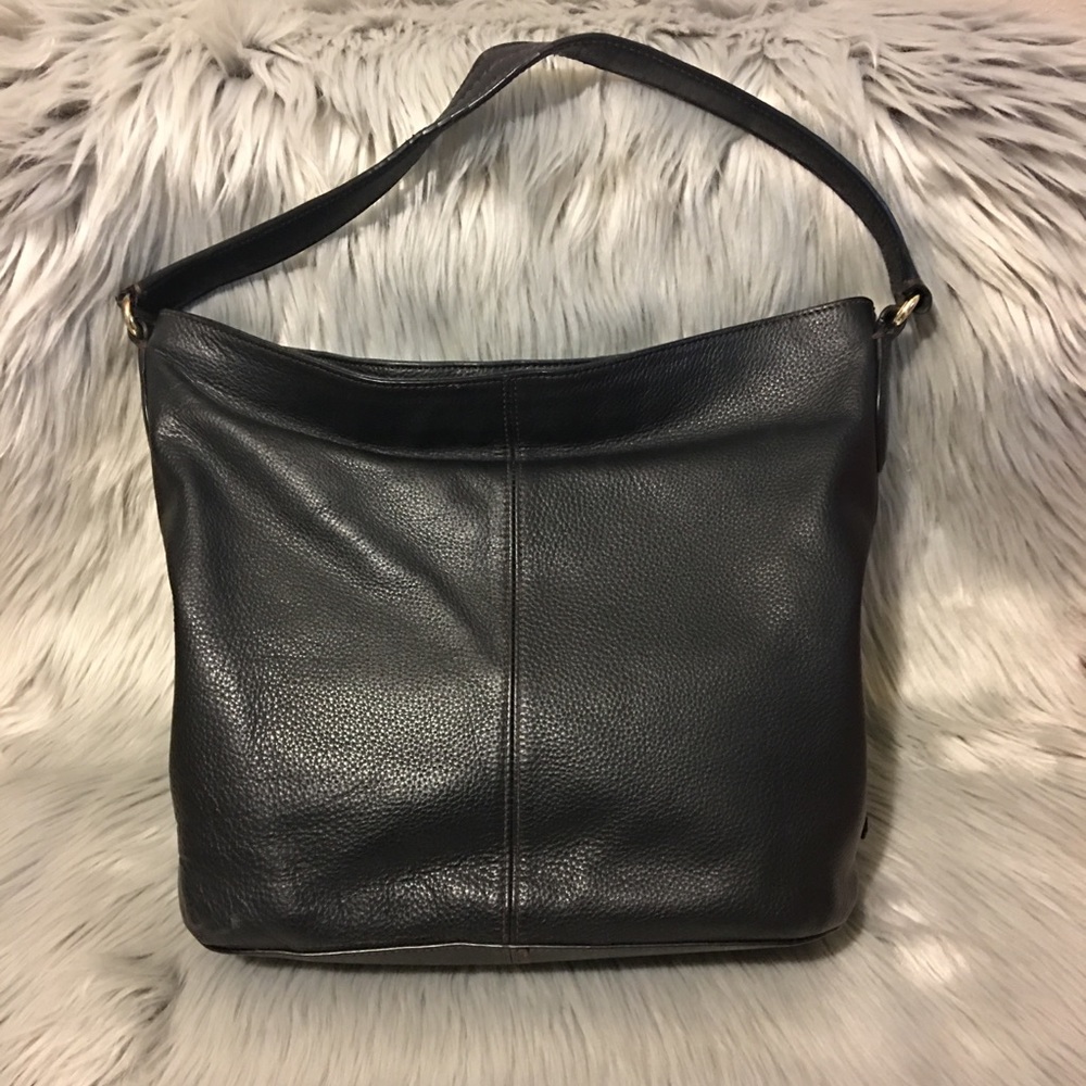 Cole Haan Black Leather Bag - Picture 7 of 16